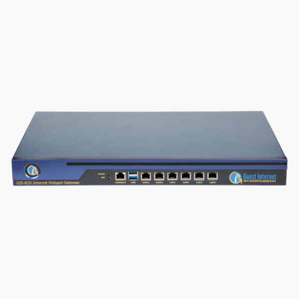 Guest Internet GIS-R20 Internet access gateway up to 500+ concurrent users